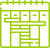 Flexible Calendar Icon